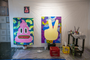 Erika Hess, art, artwork, residency, Micro Art Space, Michigan, Ohio, Cleveland, exhibition, painting, Erika B. Hess