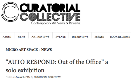 Curatorial Collective – Feature Article